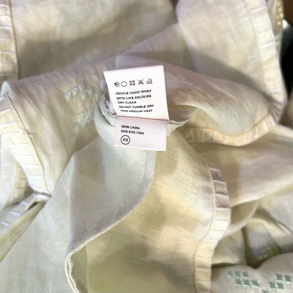 Innika Choo Hans Embroidered Linen Mini Smock Dress Tunic New 2 OS - Picture 15 of 16